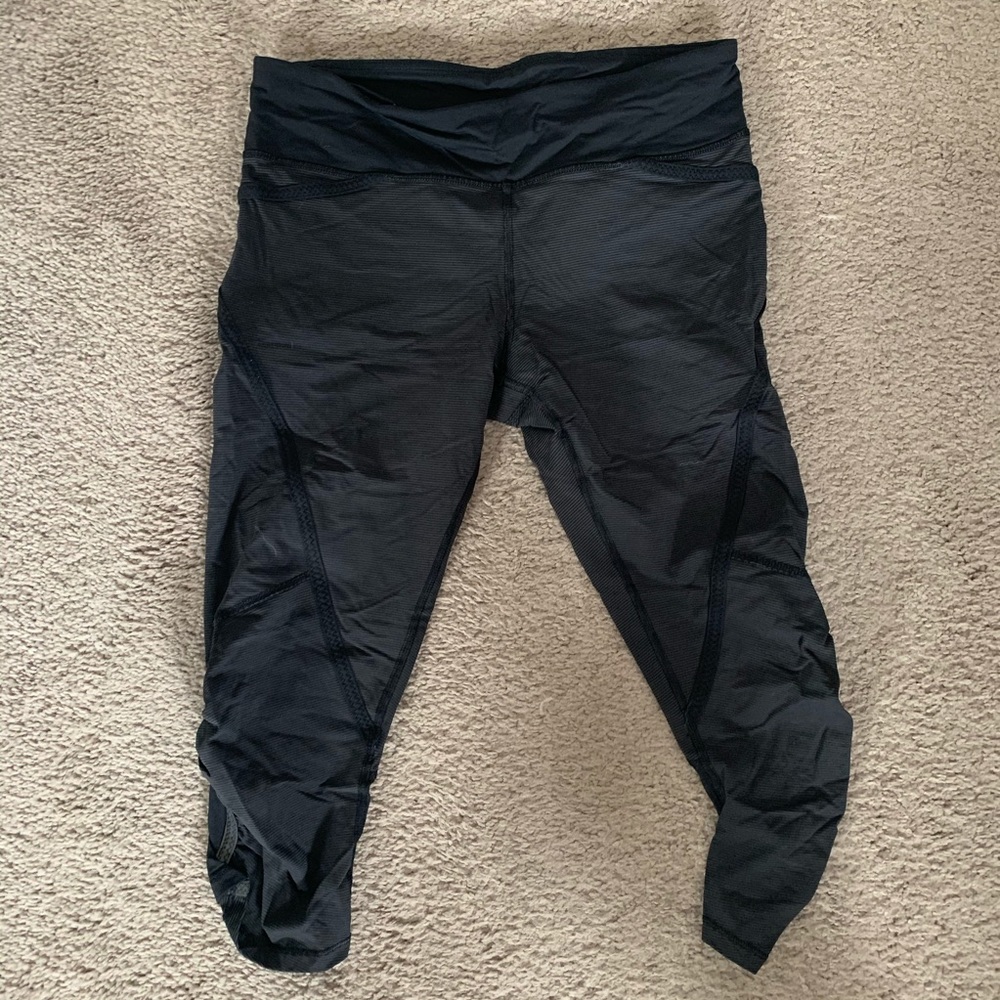 Lululemon ruched crops